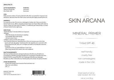 Package Label - Oracle 201